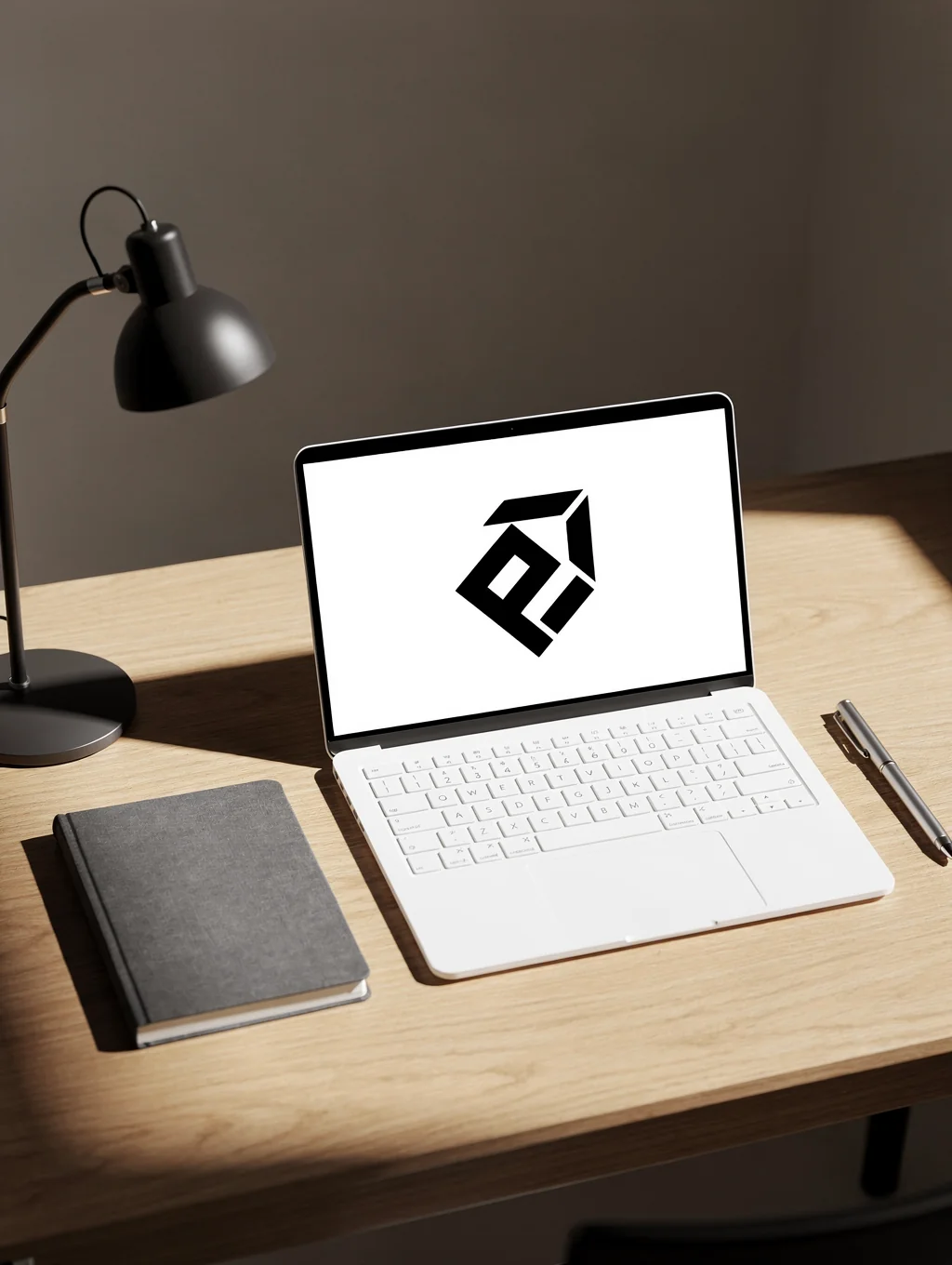 Modern brand identity launch for digital creator